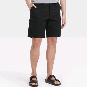 Goodfellow & Co Men's Black Cargo Shorts